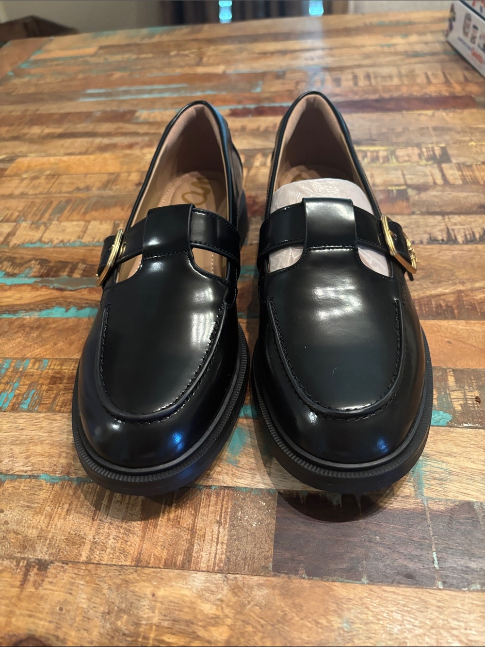Brand New Women’s Sam Edelman Elaina Loafer Black Sz 7.5 MSRP $150